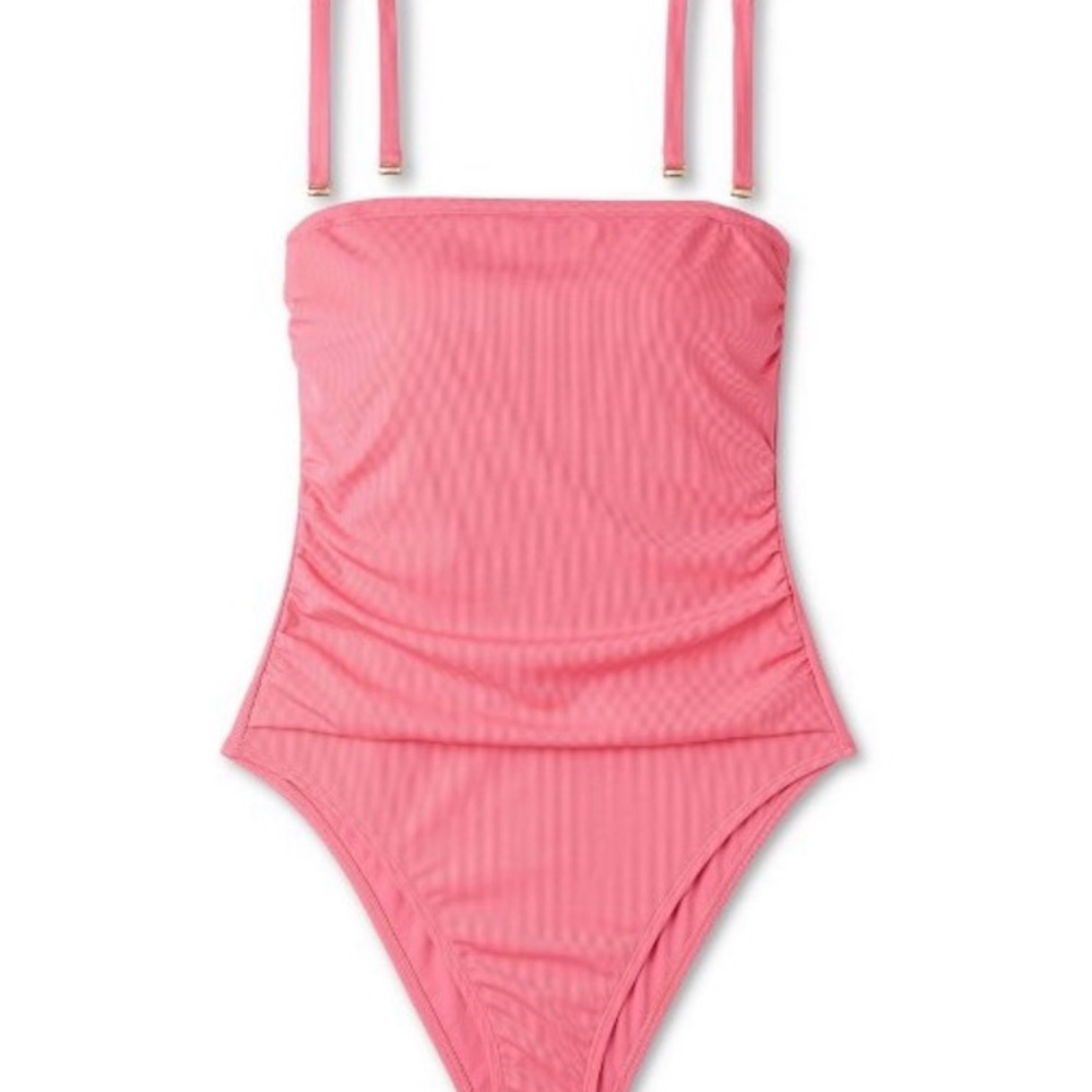 NWT Shade and shore Barbie pink bathing suit